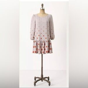 Meadow Rue Anthropologie Dress 6 Boho Feminine Romantic